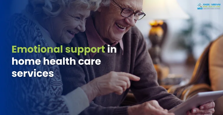 Emotional support in home health care services